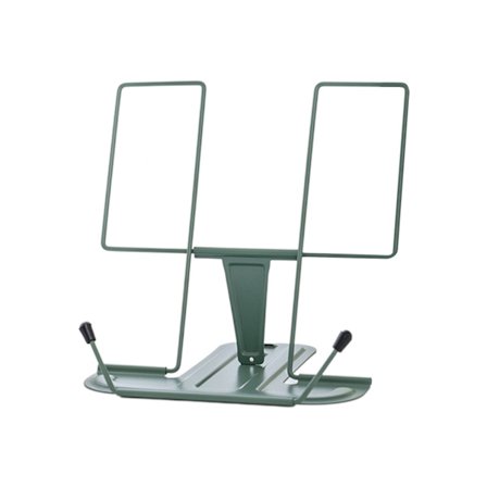 Justerbar bokholderstativ Kjøkken bokstøtte Metal Page clips for Kid Reading