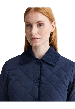 Newhouse Naomi Quilted Jacket Bomberjackor Dam Blå 40