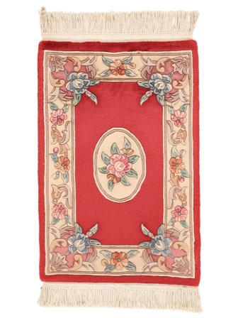 Medaljong Liten Kina 90 Line Matta 60X90 Ull