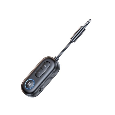 Bluetooth 5.4 Flytransmitter Adapter til Airpods eller Hovedtelefoner, 3.5mm Aux Bluetooth Audio Transmitter/Receiver