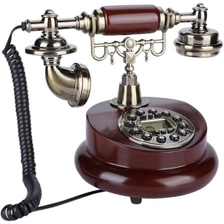 Puhelin, Kiinteä Digitaalinen Vintage-puhelin Klassinen Eurooppalainen Retro Lankapuhelin Johdollinen Ripustettavalla Kuulokkeella Kotiin Hotelliin 