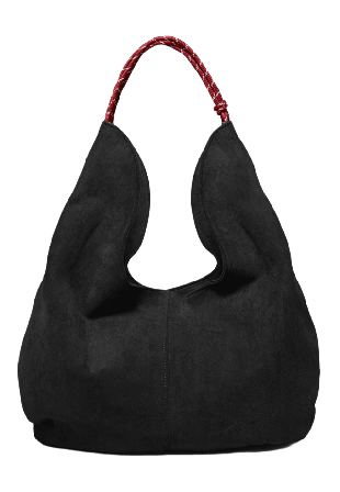 Ceannis Fake Suede Tote Bag Väskor & plånböcker Unisex Svart B45*H32*D5 cm