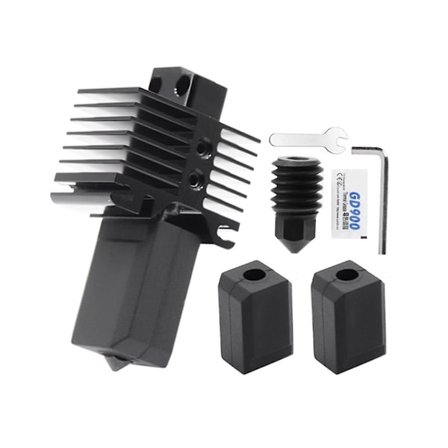 Oppgradert Hotend-sett for Bambu Lab X1 varmeblokk varm seksjon herdet stål