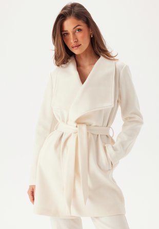 VILA Vicooley Collar Belt Coat Klær