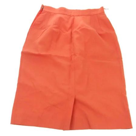 Yves Saint Laurent Vintage, Pre-owned Fabric bottoms Oranje, Dames, Maat:S