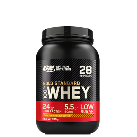 Optimum Nutrition 100% Whey Gold Standard Vassleprotein 908 g