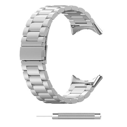 Armband i rostfritt band för Pixel Watch 2- watch Andningsarmband