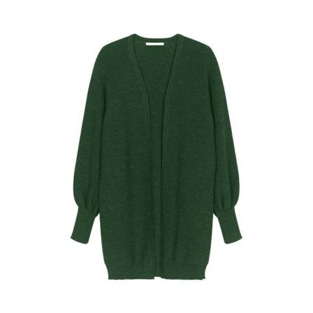 Sibin/Linnebjerg Sibin Linnebjerg Melange Green Kalie Grøn, Dame Cardigans