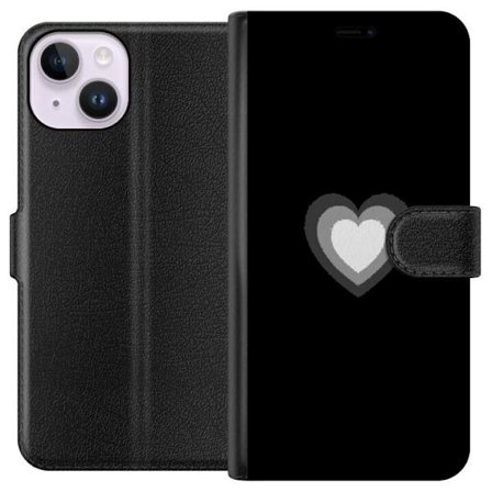 Yhteensopiva Lompakkokotelo Apple Apple iPhone 15 Soft Glow Heart