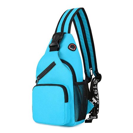 Bröstväska Dam Vattentät Stor Kapacitet Ryggsäck Fritid Väska Oxfordtyg Messenger Bag Multifunktionell Ryggsäck