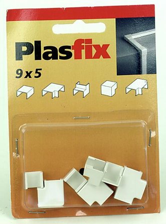 GELIA SKJØT/HJØRNER 16X10MM HVIT