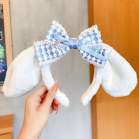 Sanrioed søde plys hovedbeklædning tegneserie My Melody Cinnamoroll Kuromi Kawaii pandebånd søde hårtilbehør børn piger gaver