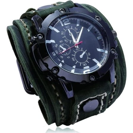 IC Lærklokke for menn, Klokker med graverte kvarts, Steampu