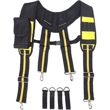 Værktøjsbælte Justerbare seler Værktøjsbælter Værktøjsholder Bælteseler til Heilwiy Mænd