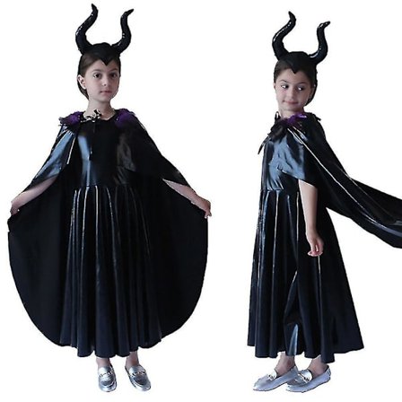 Maleficent Kostyme for Jenter - Fantasifullt Antrekk