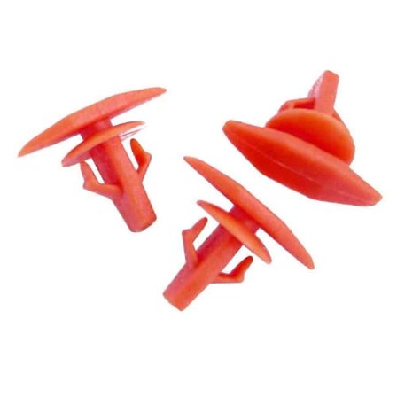 25x Auton oven alaosan kumitiivisteen klipsiä, kumiset ovitiivisteet, oranssi, korkea laatu, 16 mm x 5 mm, Jaguar XF -malli F131