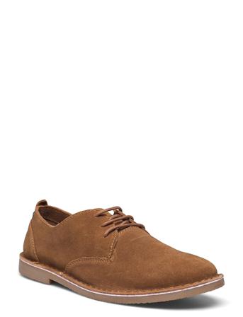 Jfwbravo Suede Shoe Desert Boots Snörskor Brun Jack & J S