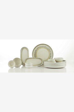 Hermia - Morgenmadssæt (14 dele) Spiral - Grøn - Servicesæt - Fra Homeroom