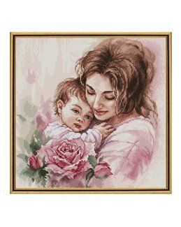 Stickpackung Bild Mutterliebe