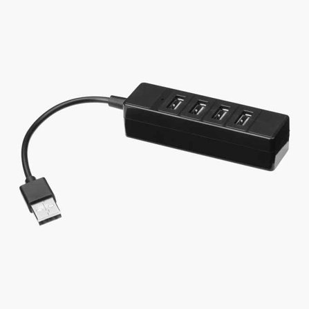 USB 2.0-hub 4 portar - Biltema
