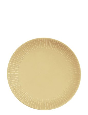 Confetti Dinner Plate W/Relief 1 Pcs Giftbox Yellow Aida