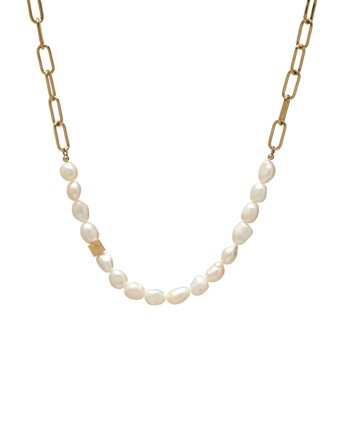 Samie Duo Necklace - Gold - ONE SIZE
