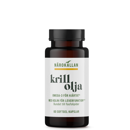 Närokällan Krillolja 60 kapslar