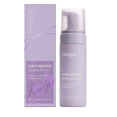 Styling Mousse til Krøllet Hår, Luftig Volumengivende Kontrol, Anti-Frizz, Øger Hårets Elasticitet, Forebygger Tørhed, Nærer, Formende Hårskum