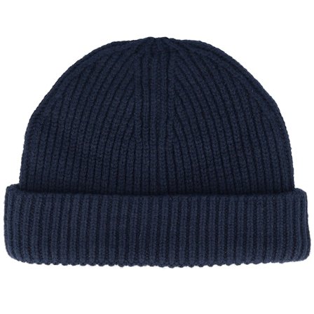 Beechfield - Blau shortbeanie Mütze - Oxford Navy Harbour Short Beanie @ Hatstore
