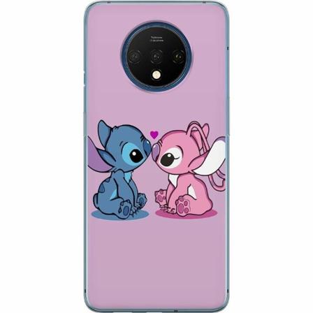 Oneplus 7t Genomskinligt Skal Lilo And Stitch