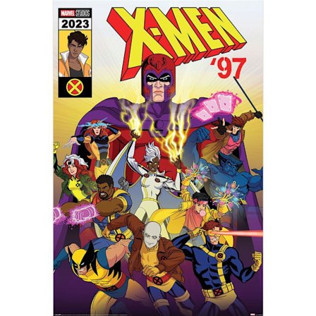 X-Men ́97 Comic Cover Poster 91,5 cm x 61 cm x 0,12 cm Multifärg
