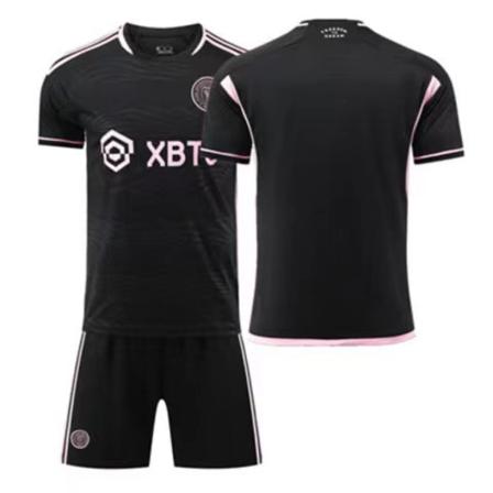 23-24 Miami Jersey No. 10 Messi Home and Away aikuisten lasten set Away no numbei 20