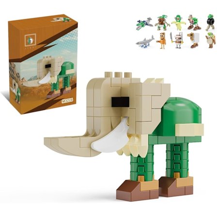 Italiensk Brainrot Actionfigur Byggsats, Kreativa STEM Byggklossar, Samlarobjekt Skrivbordsdekor Gåva för Vuxna &