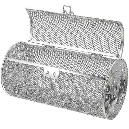 Grill Ristning Tromle Air Fryer Ovnbakke Rustfrit Stål Ovngitter Rotisserie Kurv-YH