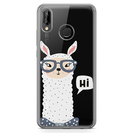 Bjornberry Hybrid Skal Huawei P20 Lite - Söt Lama
