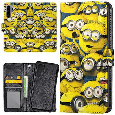 Huawei P30 Pro - Plånboksfodral/Skal Minions
