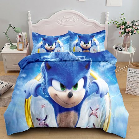 Lightning Sonic -kuvioinen pussilakanasetti-012532