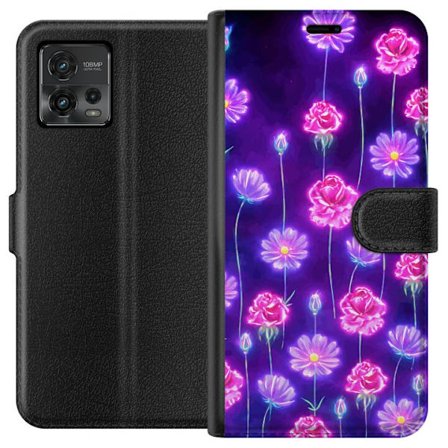 Yhteensopiva Lompakkokotelo Motorola Moto G72 Bloom Reverie Electric Petals