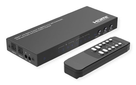 VALUE HDMI 4x2 Matrix, 4K60Hz