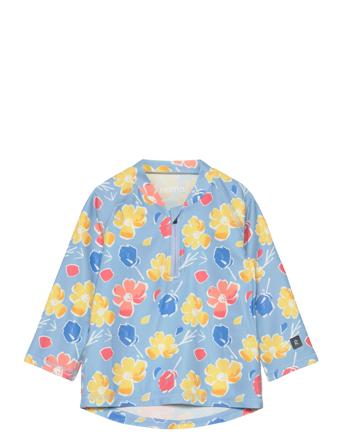 Swim Shirt, Tuvalu Sport T-shirts Long-sleeved T-shirts Blue Reima
