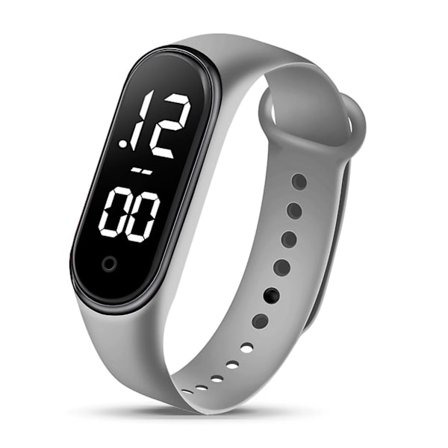 Elektronisk ur Børn LED Digitalt Sportsur Fashionable Nøjagtig Tidsregistrering Klar Læsning Ur