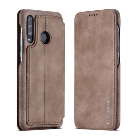 LC.IMEEKE Huawei P30 Lite retro læderetui - Kaffe Brown