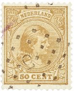 Holland - NVPH 43 - Stemplet