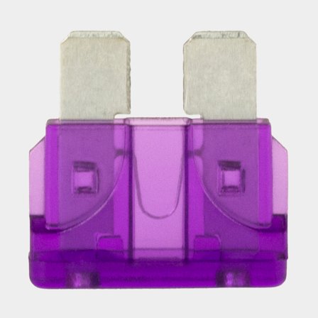 Fusibili a lamella Skyllermarks, 32 V, 35 A, rosa, 2-pack