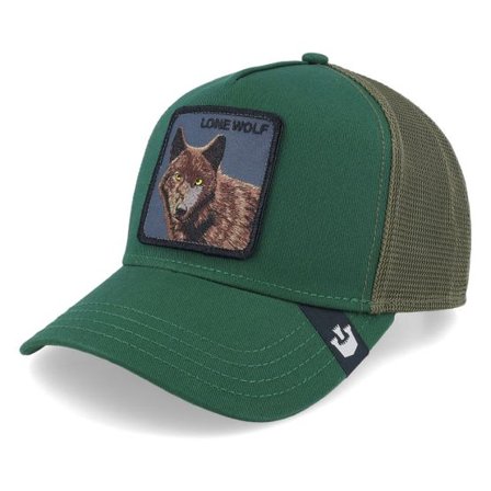 Goorin Bros. - Grön trucker Keps - Premium Wolf Green Trucker @ Hatstore
