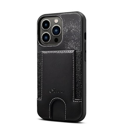 Wekity Slim Card Case suunniteltu iPhone 13 / iPhone 13 Pro - Lompakkokotelo korttipidikkeellä - Suojaava/naarmuuntumaton - Yhteensopiva Apple iPhonen