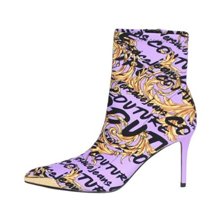 Versace Jeans Couture Ankle Laarzen , Paars , Dames , Maat: 38 EU