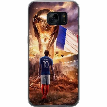 Samsung Galaxy S7 Genomskinligt Skal Kylian Mbappé