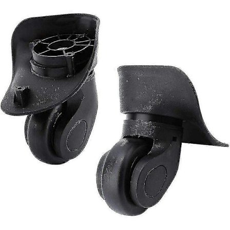 Par Kuffert Hjul Universal Erstatning Reservedel Holdbar Støjsvag Gummi Multidirektionel Hjul Til Udskiftning Reparation Hjul Kuffert Bagage Samson