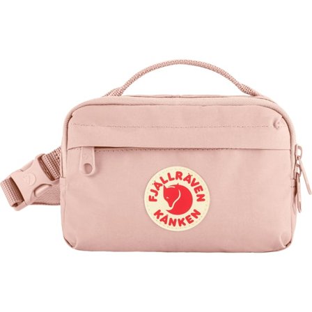 Fjällräven Kånken Hip Pack in Chalk Rose, Vinylon-F